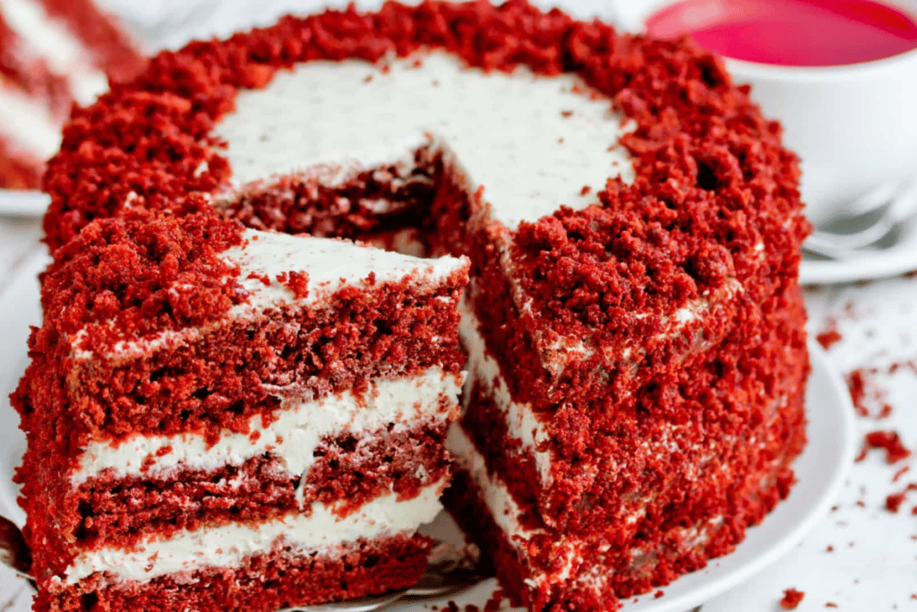 Bolo Red Velvet Maravilhoso