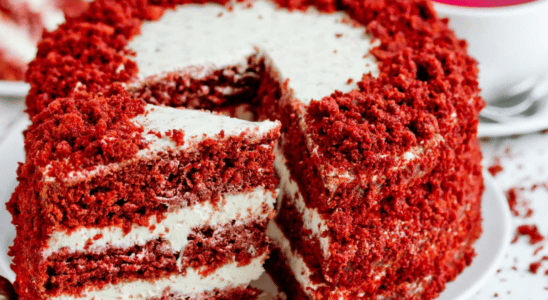 Bolo Red Velvet Maravilhoso