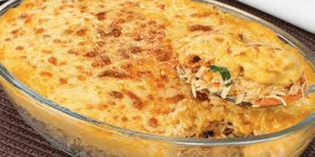 Gratinado De Frango Simples e Delicioso