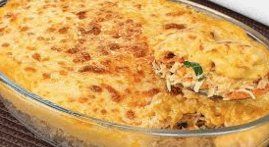 Gratinado De Frango Simples e Delicioso