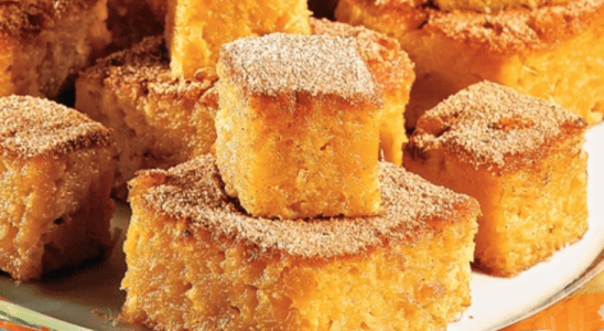 Bolo De Batata-Doce Com Coco