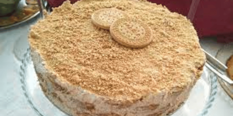 Bolo De Bolacha Sabor Irresistível