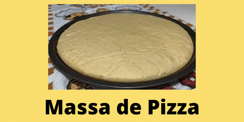 Massa de Pizza de Liquidificador