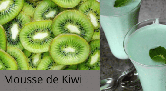 Mousse de Kiwi Super Cremoso