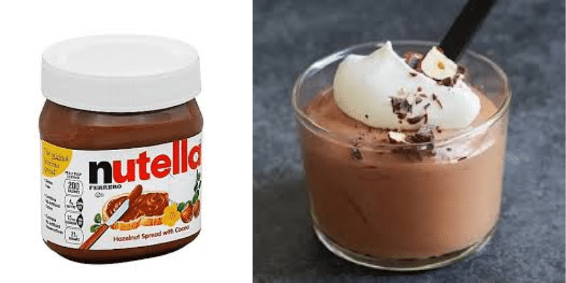 Mousse de Nutella Cremoso e Delicioso