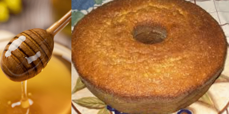 Receita de Bolo de Mel Fácil