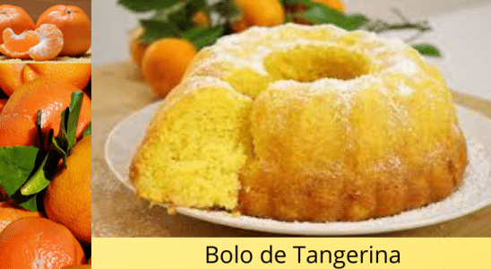 Bolo de Tangerina Fofinho e Úmido