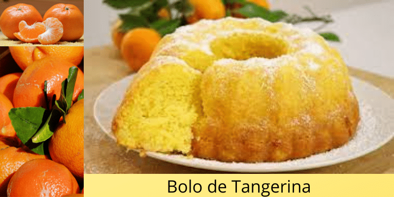 Bolo de Tangerina Fofinho e Úmido