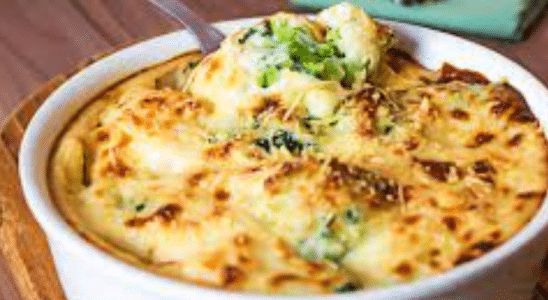 Brócolis Gratinado No Forno