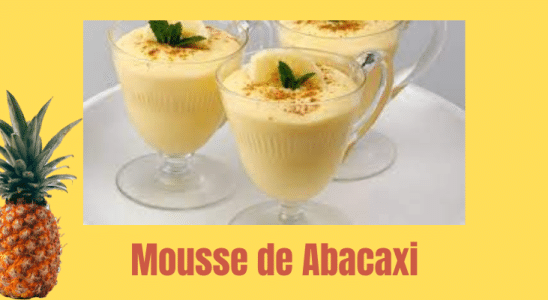 Delicioso Mousse de Abacaxi