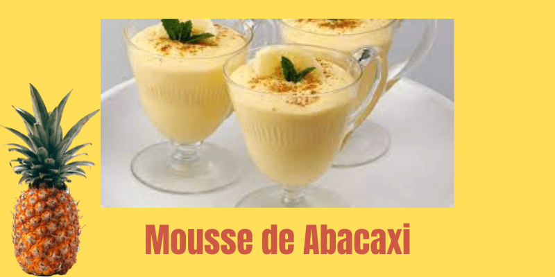 Delicioso Mousse de Abacaxi