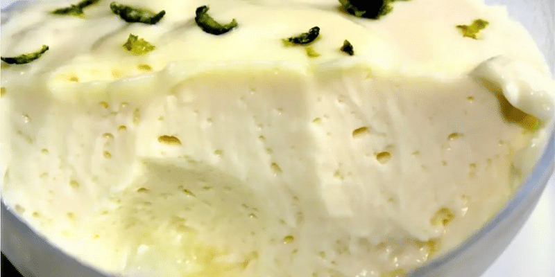 Mousse de Limão Fácil e Cremoso