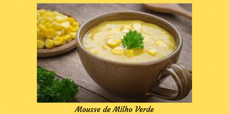 Mousse de Milho Verde Cremoso