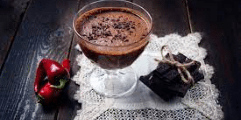 Mousse de Chocolate com Pimenta