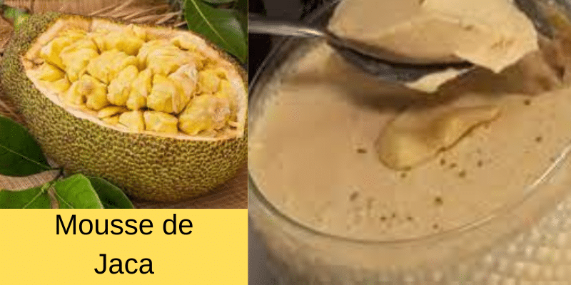 Receita de Mousse de Jaca Cremoso