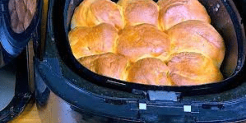 Pão na Airfryer Muito Fácil