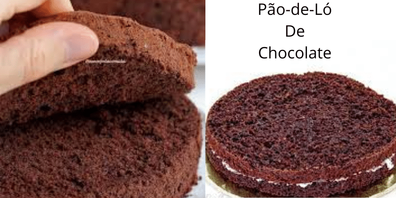 Pão-de-Ló De Chocolate Fofinho