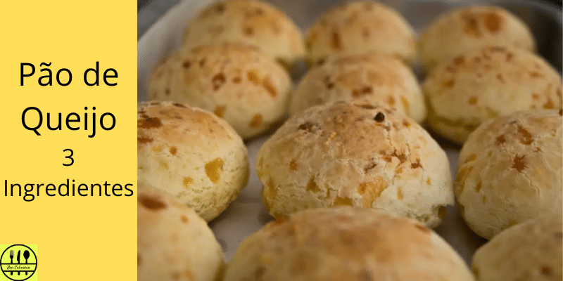 Pão de Queijo 3 Ingredientes