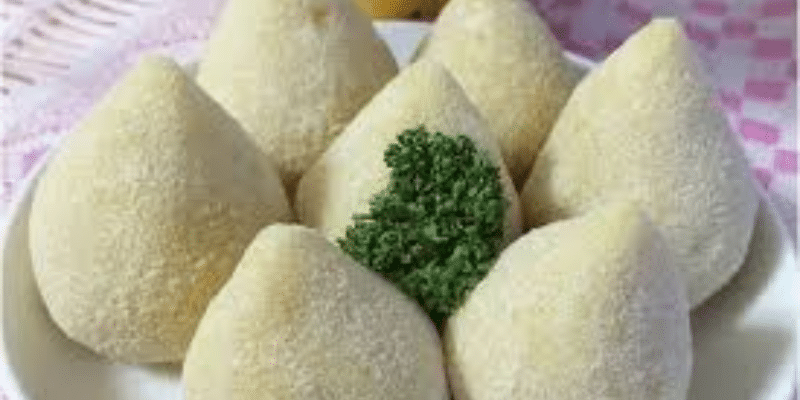 Coxinha Massa De Mandioca Sem Glúten